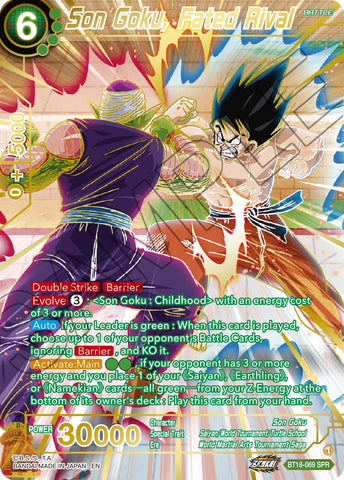 Ultra Instinct -Sign- Son Goku BT3-033 SPR Dragon Ball Super TCG NEAR MINT