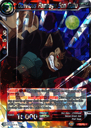 Oblivious Rampage Son Goku (BT5-003) [Miraculous Revival]