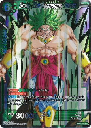 Broly, The Rampaging Horror (BT1-073) [Galactic Battle]