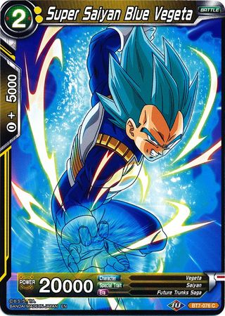 Super Saiyan Blue Vegeta (BT7-076) [Assault of the Saiyans]