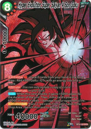 Hyper Evolution Super Saiyan 4 Son Goku (BT3-123) [Cross Worlds]