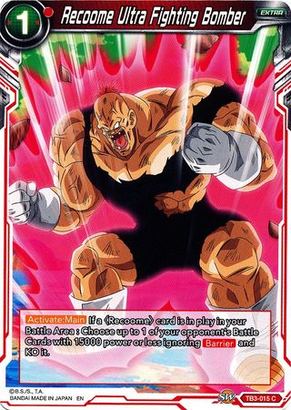 Recoome Ultra Fighting Bomber (TB3-015) [Clash of Fates]