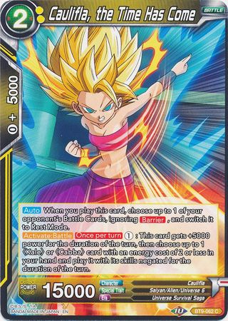 Caulifla, the Time Has Come (BT9-062) [Universal Onslaught]