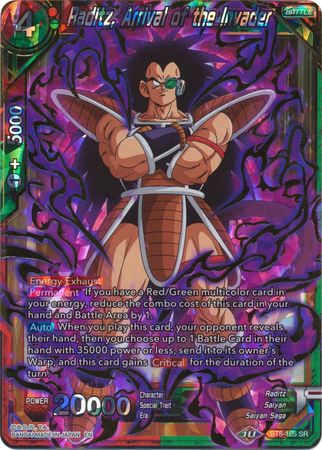Raditz, Arrival of the Invader (BT8-105) [Malicious Machinations]