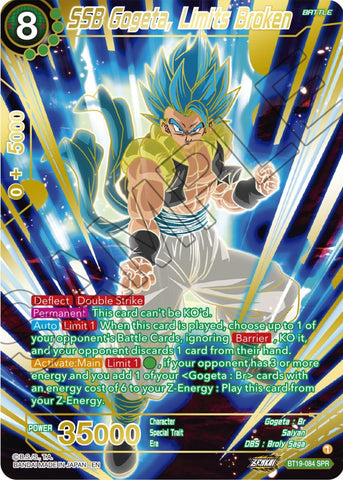 Vegito Unison Of Might SPR Dragon Ball Super TCG Foil Card CCG DBS