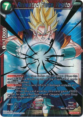 Repeated Force Vegito (BT2-012) [Union Force]